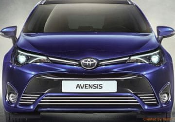 shumee Toyota AVENSIS T27, T28 - Kromirane letve za masko