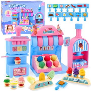 shumee Sladki set PLASTIČNIH slaščičarn za sladoled - veliko dodatkov ZA5895