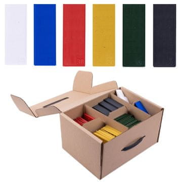 shumee DECKLINE M30600 Montažni distančniki 30mm MIX 600kos 1-6mm M30600