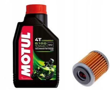 shumee MOTUL OLJE + Filter HF141 YAMAHA YZF-R WR 125 YZF
