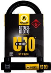 shumee Zaponka AUVRAY U-LOCK U-FORCE 10 - 95 x 194 mm, premer zatiča 18 mm (razred S.R.A.)