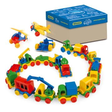 shumee Wader 80604 - Otroški avtomobilčki 36 kosov.