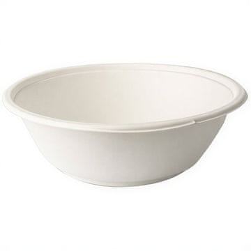 Papstar Posoda za lesno kašo 1500 ml, premer 22 cm, višina 7 cm 50 kosov.