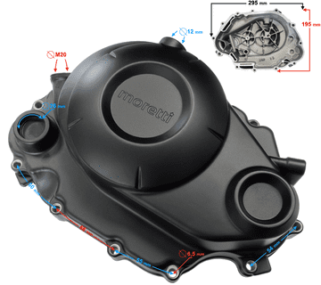 shumee Pokrov sklopke za motorno kolo Blade 125