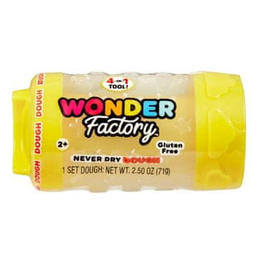 shumee Wonder Factory Never Dry Dough Singles - rumeni