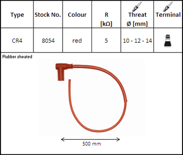 shumee Vžigalna svečka NGK CR4 (koda 8054) BL Racing