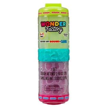 shumee Wonder Factory Nikoli suho testo in pesek zelena roza