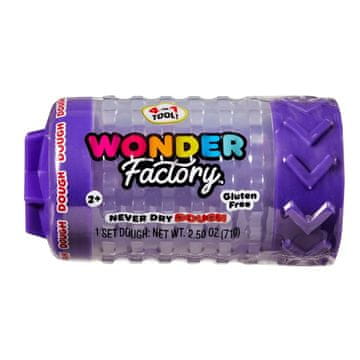 shumee Wonder Factory Never Dry Dough Singles - Vijolični