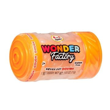 shumee Wonder Factory Never Dry Dough Singles - oranžna