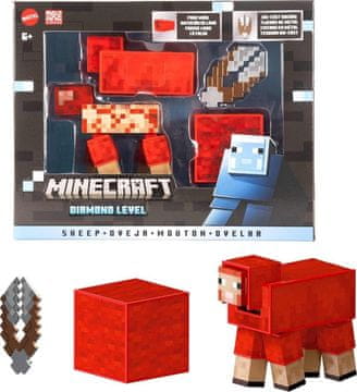 shumee Ovca na ravni diamantov v Minecraftu