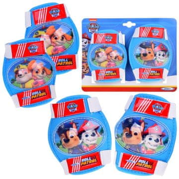 shumee Paw Patrol SP0849 Otroški ščitniki za komolce velikost S in ščitniki za kolena velikost M