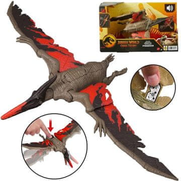 shumee Figurica pteranodona iz Jurskega sveta z zvokom in gibljivimi deli ZA6059
