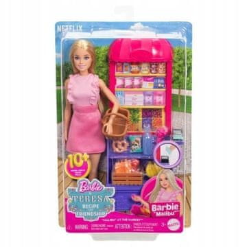 shumee Nakupovanje punčke Barbie Malibu