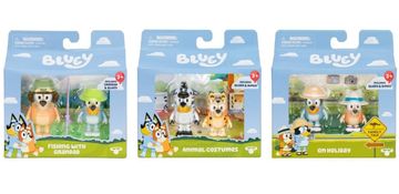 shumee Bluey. Komplet dveh mešanih figur.