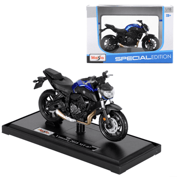 Maisto Model motornega kolesa Yamaha MT-07 v merilu 1:18, znamke Maisto