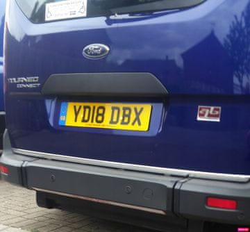 shumee Ford Tourneo Connect - KROMIRANA obloga pokrova prtljažnika