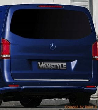 shumee Mercedes-Benz EQV 2020+ KROMIRANA obloga prtljažnih vrat