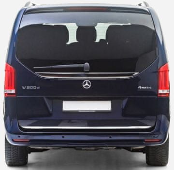 shumee Mercedes VITO W447 - KROMIRANA ZAŠČITA Kromirana vrata prtljažnika