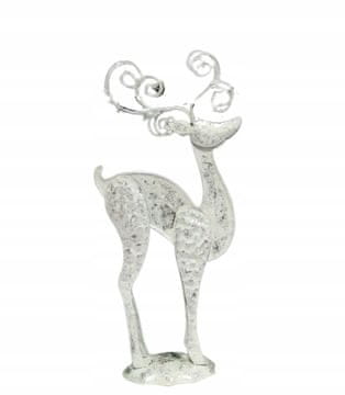 shumee kovinska figurica SEVERNI JELEN ploščata 50x22 cm | XMP-18033