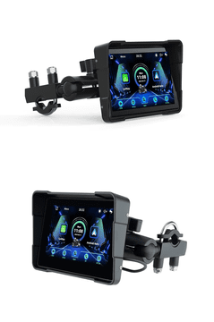 shumee Navigacijski zaslon NAVIK 5' za motorno kolo Android Auto / Apple CarPlay