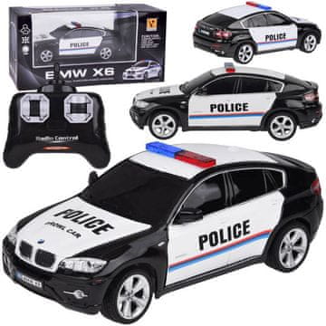 shumee Športni policijski avtomobil BMW X6 z daljinskim upravljalnikom RC0660 CY