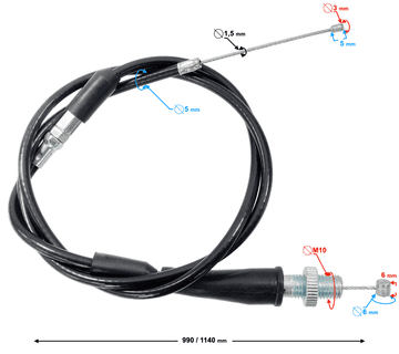shumee NXT250 kabel za plin