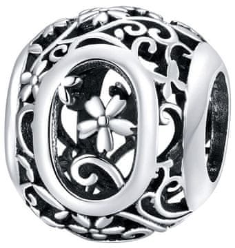 shumee Obeski za Pandora obesek s črko O, srebro 925