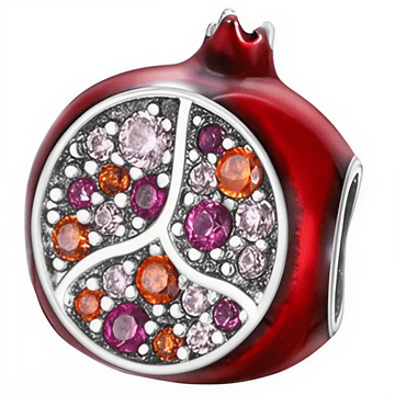 shumee Obesek za Pandora z granatnim jabolkom