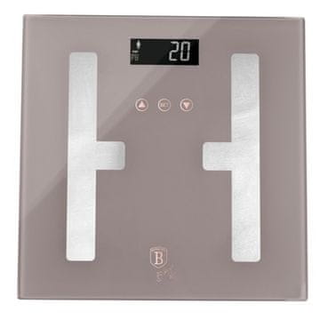 Berlingerhaus Osebna tehtnica BH-9757 with fat, muscle and water measurement 180 kg Taupe Collection