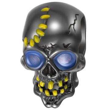 shumee Obesek Pandora Lobanja Zombie iz srebra 925