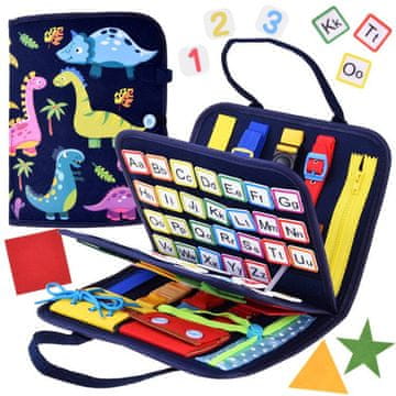 shumee Barvita knjiga za senzorično manipulacijo za otroke ZA4831