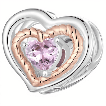 shumee Obeski za Pandora obesek s srcem, srebro 925, Trusky Charms