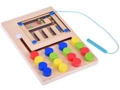 shumee Lesena Montessori izobraževalna igrača z žogicami ZA5579