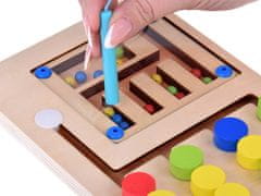 shumee Lesena Montessori izobraževalna igrača z žogicami ZA5579