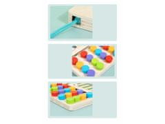 shumee Lesena Montessori izobraževalna igrača z žogicami ZA5579