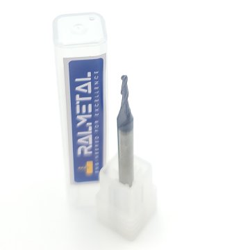 shumee Karbidni kroglični rezkar VHM, stožčasti R0,75 x 10 2°