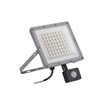 shumee LED reflektor ACETTE 50W CCT SE GR s senzorjem gibanja IP44 spremenljiva barva 38498 Kanlux