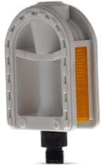 shumee Pedala za kolo s platformo MTB City 12-16 palcev, lahka plastika, siva