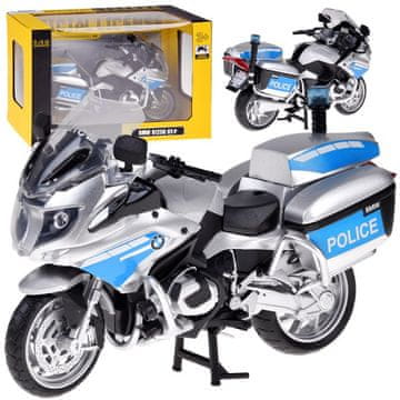 shumee BMW R1250 RT-P Policijski motocikel Model 1:12 Policijski motocikel ZA5951