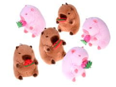 shumee Čudovit obesek CAPYBARA, ki je lubenico, mini maskota 10 cm ZA5733