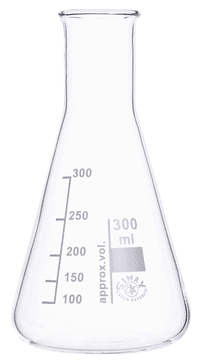 shumee Steklena erlenmajerica 300 ml Boro 3,3 ozko vrat SIMAX