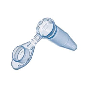 shumee Mikrocentrifugalna epruveta 1,5 ml modra s pokrovčkom in tehtnico 100 kosov