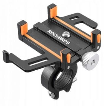 shumee Kovinski nosilec za telefon za kolo ROCKBROS (699-BO) oranžen