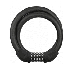 shumee Kabel proti kraji, ključavnica za kolo s kombinacijo (RKS870-BK) ROCKBROS