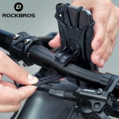 shumee ROCKBROS gumijasto držalo za telefon za kolo (LF436OR) oranžno