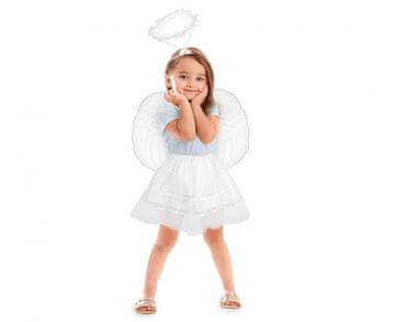 shumee Otroški komplet "Angel" (krilo s trakovi, krila, avreola) NP-ANI2