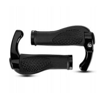 shumee Ročaji za gorska kolesa ROXAR ergonomski končniki krmila črne barve