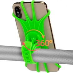 shumee ROCKBROS gumijasto držalo za telefon za kolo (LF436G) zeleno
