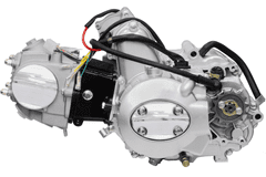 shumee 139FMB horizontalni motor, 50cc 4T, 4-stopenjski ročni, srebrne barve