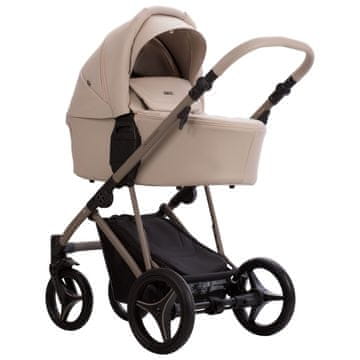 shumee Bebetto Pelpasso 2-v-1 večnamenski voziček PRO 02 kašmir